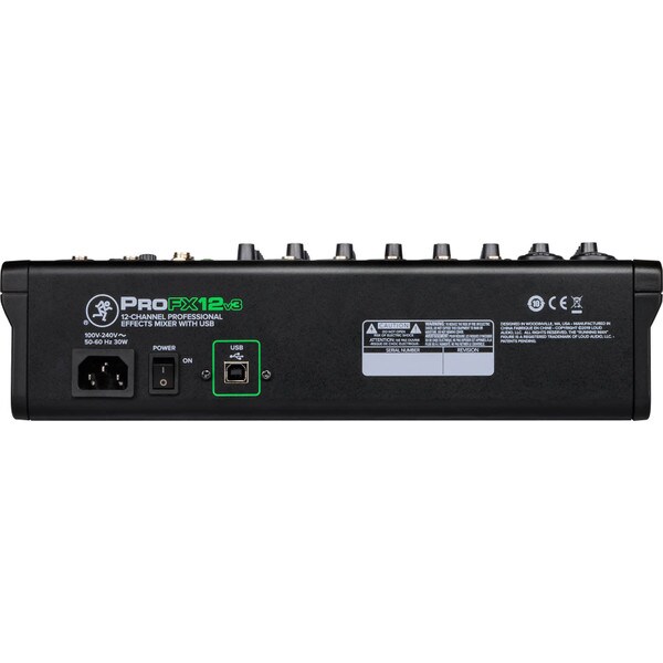 Main product image for Mackie ProFX12v3 12-Channel Professional Effects Mixe249-564